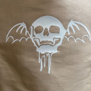 Skull Canvas Tote